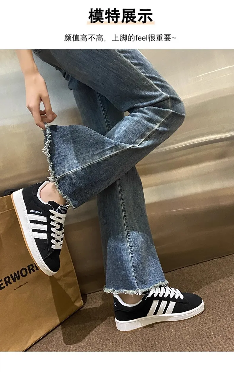 Women's Pink Bread Sneakers - 2025 Trendy Casual Student Shoes - Breathable, Easy to Match Sports Sneakers for Girls and Young Women showcase 12