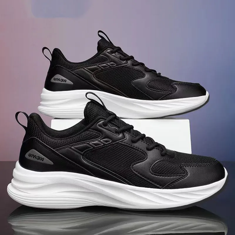 Men's Breathable Mesh Running Shoes - Lightweight Casual Sports Sneakers for Summer & Autumn - Trendy Fashion Footwear thumbnail 4