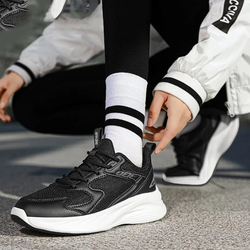 Men's Breathable Mesh Running Shoes - Lightweight Casual Sports Sneakers for Summer & Autumn - Trendy Fashion Footwear thumbnail 3