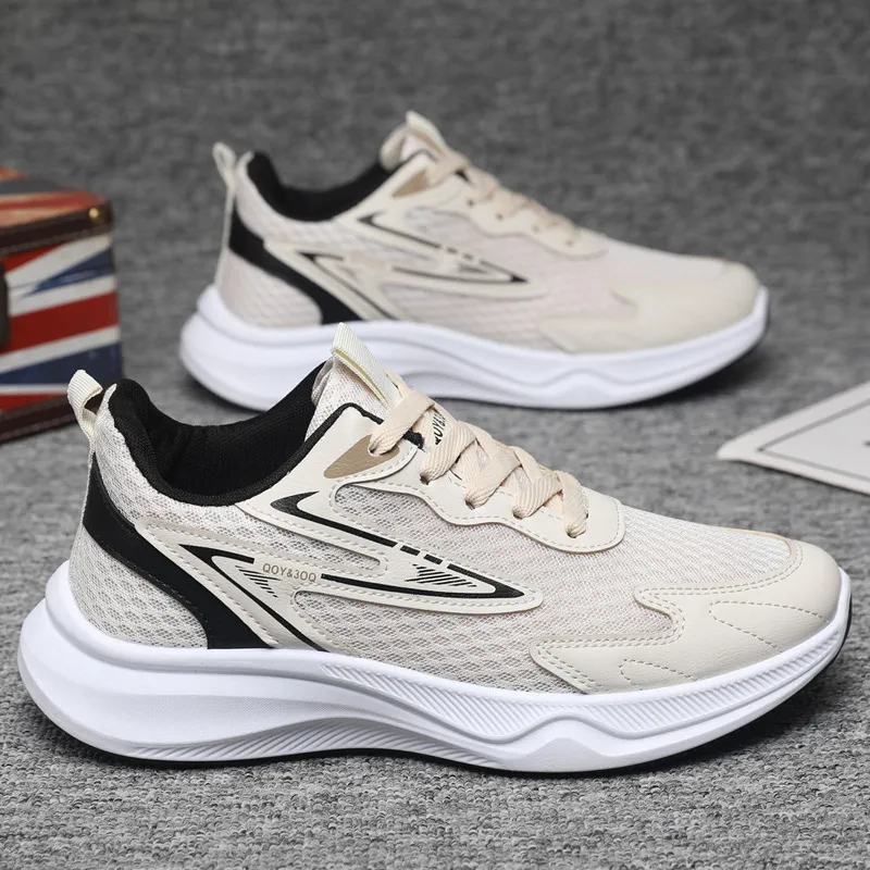 Men's Breathable Mesh Running Shoes - Lightweight Casual Sports Sneakers for Summer & Autumn - Trendy Fashion Footwear thumbnail 10