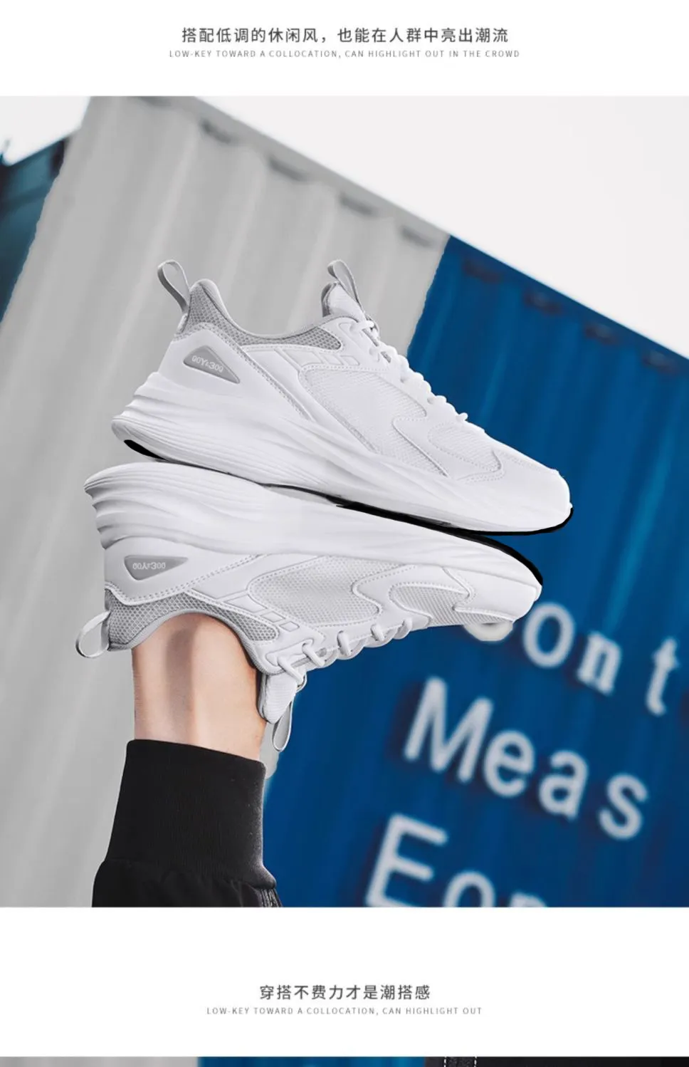Men's Breathable Mesh Running Shoes - Lightweight Casual Sports Sneakers for Summer & Autumn - Trendy Fashion Footwear showcase 16