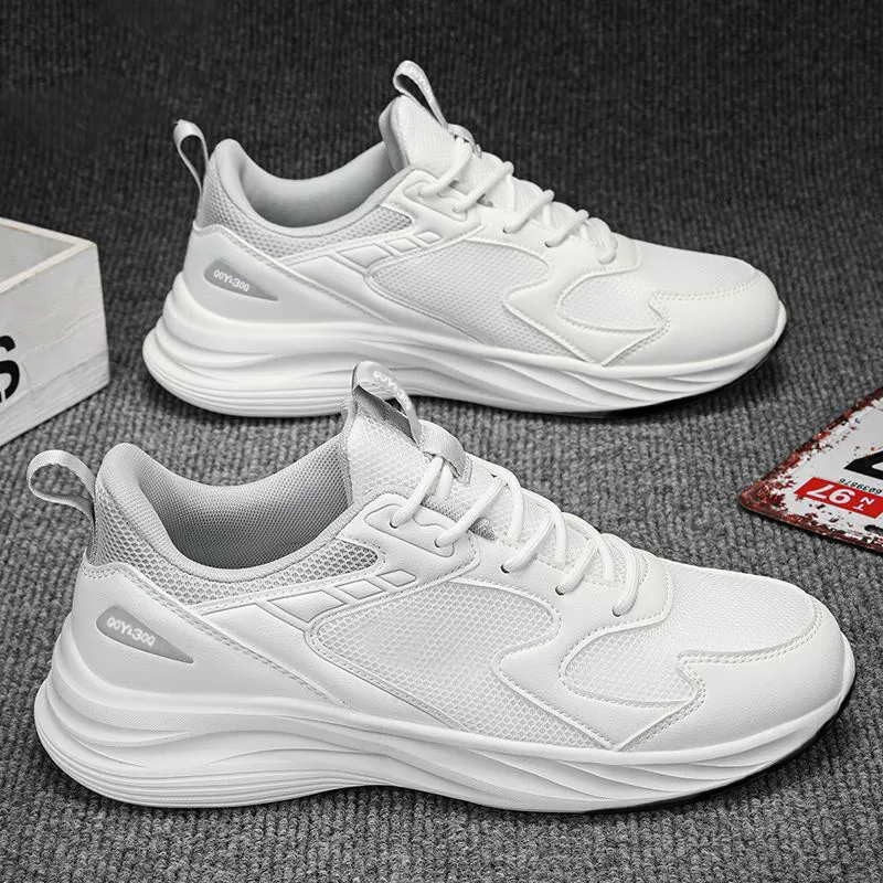 Men's Breathable Mesh Running Shoes - Lightweight Casual Sports Sneakers for Summer & Autumn - Trendy Fashion Footwear thumbnail 2