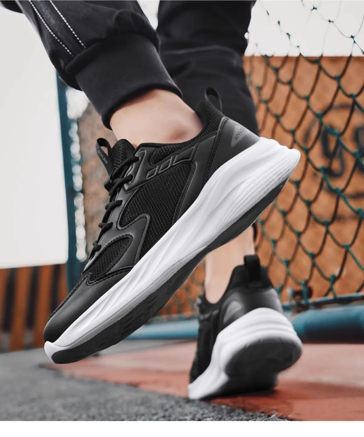 Men's Breathable Mesh Running Shoes - Lightweight Casual Sports Sneakers for Summer & Autumn - Trendy Fashion Footwear showcase 20