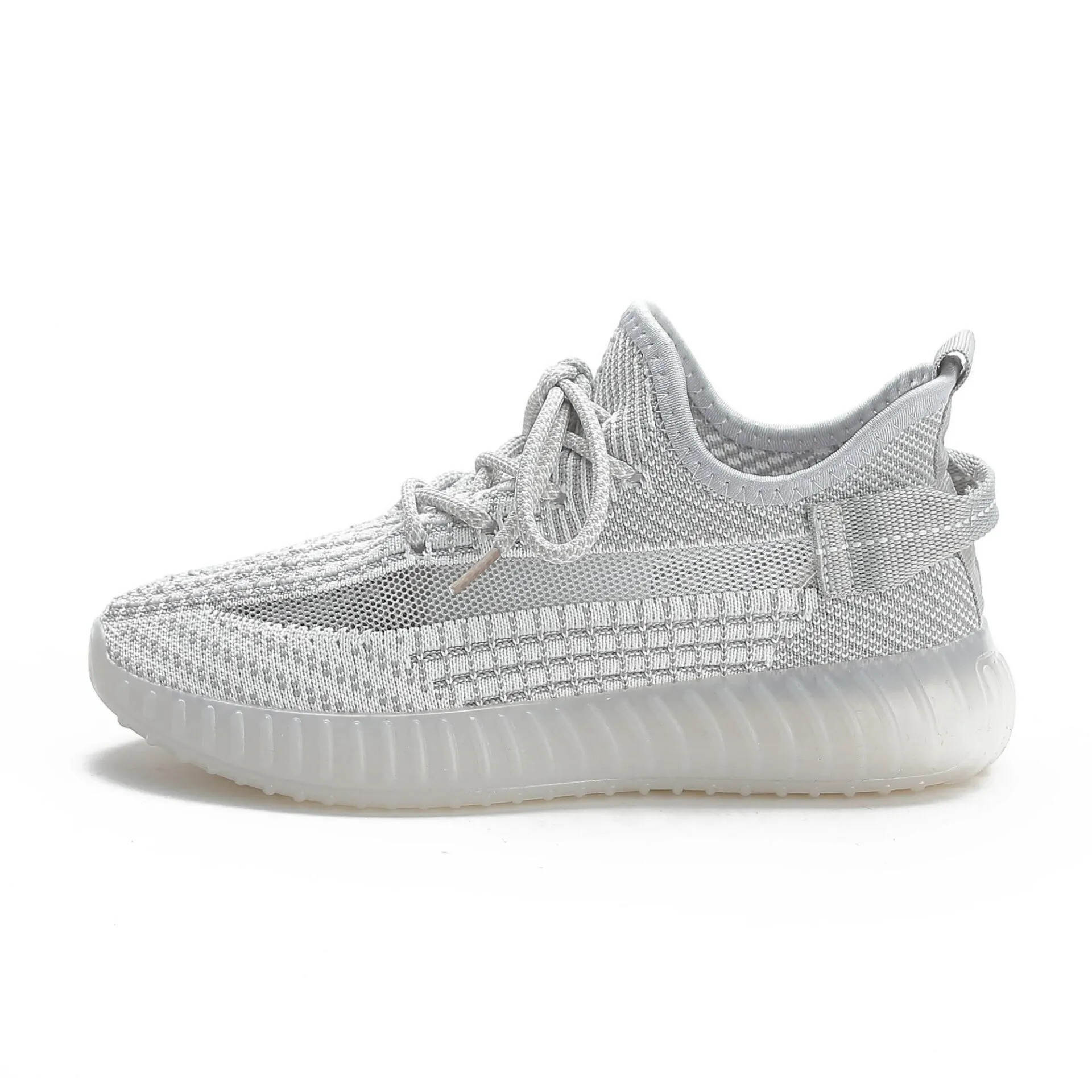 Men's and Women's Lightweight Breathable Fly-Knit Coconut Shoes - Large Size Casual Sports Sneakers for Summer - Couple Matching Style thumbnail 5