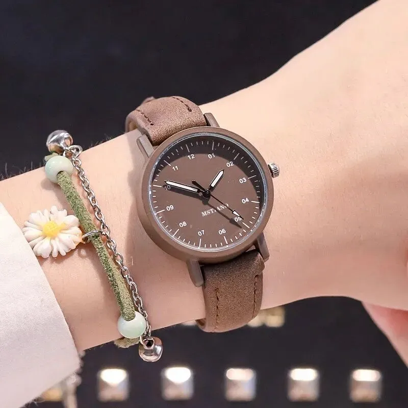 Elegant Korean Style Antique Mori Style Watch for Women and Teen Girls - Simple, Fresh, and Stylish Wristwatch showcase 12