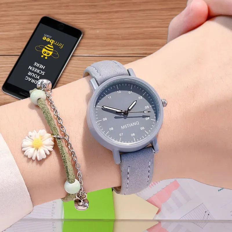 Elegant Korean Style Antique Mori Style Watch for Women and Teen Girls - Simple, Fresh, and Stylish Wristwatch showcase 9
