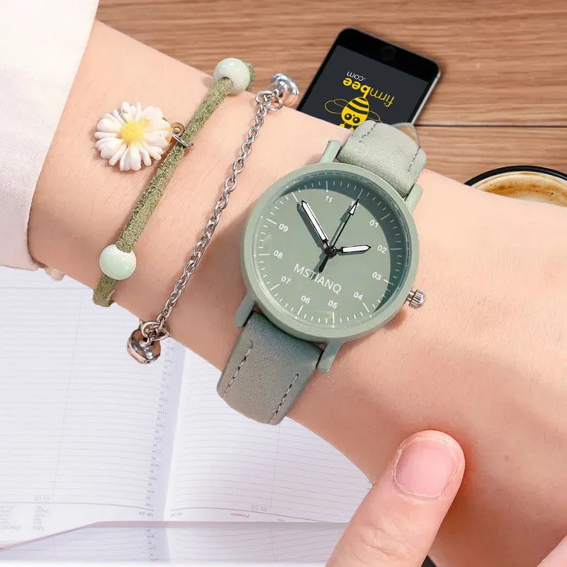 Elegant Korean Style Antique Mori Style Watch for Women and Teen Girls - Simple, Fresh, and Stylish Wristwatch showcase 10