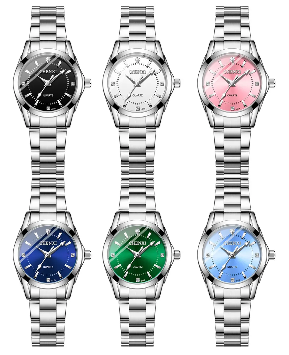 Women's Quartz Wrist Watch Waterproof Couple Watches Set, Fashion Explosion Style, Stainless Steel Band, Casual Dress Watch for Ladies and Men showcase 19