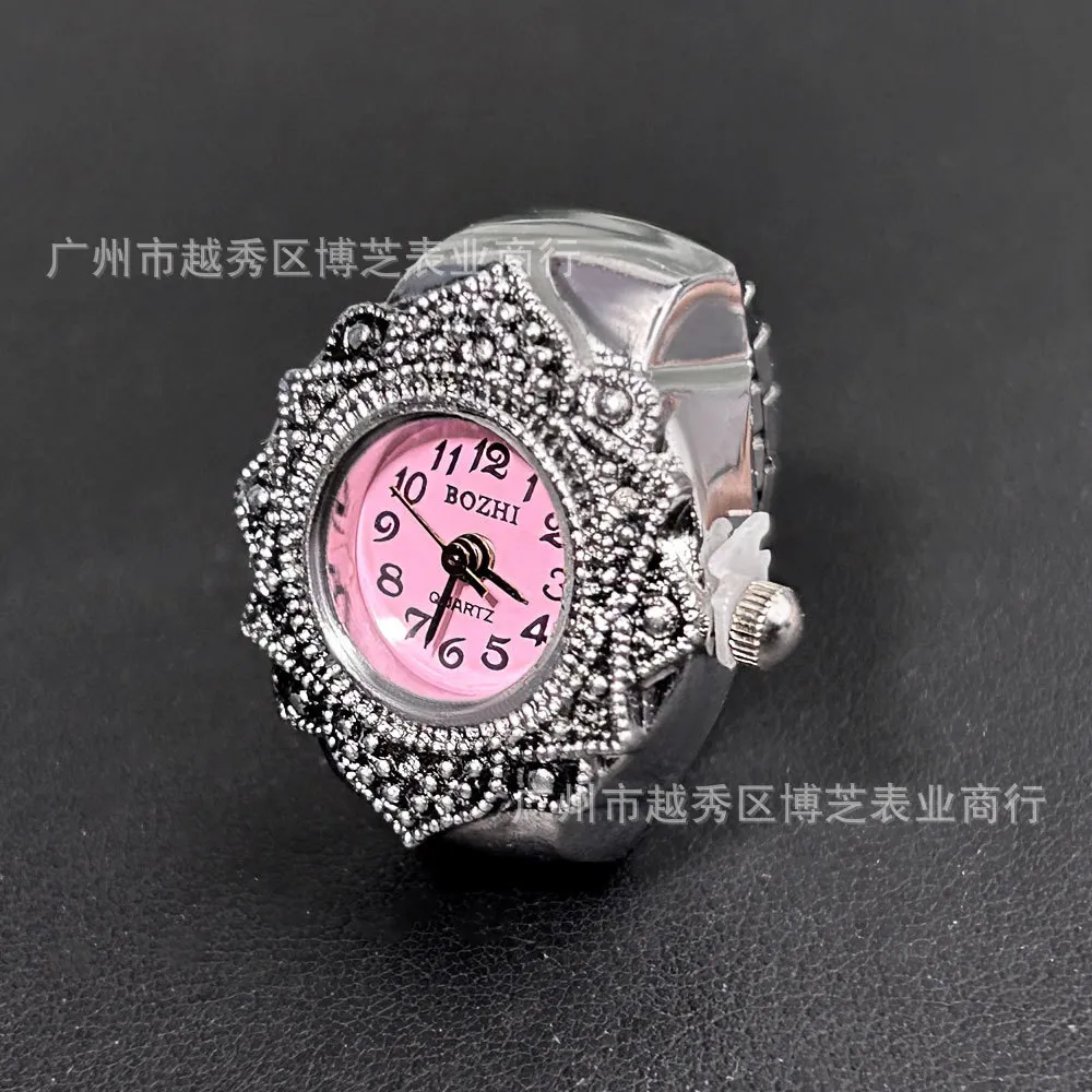 Elegant Quartz Finger Ring Watch for Men and Women - Unique Fashion Jewelry, Couple Watches, Wholesale Available thumbnail 7