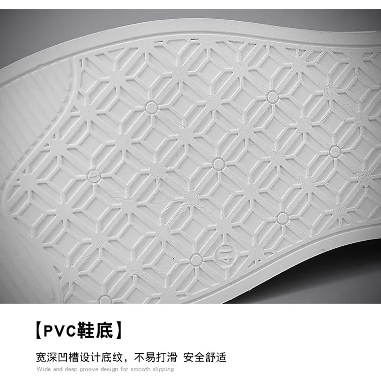 Men's White Leather Casual Shoes Trendy Korean Style Sneakers Plus Size 45 46 TikTok Inspired Four Seasons Fashion Comfortable Student Footwear showcase 6