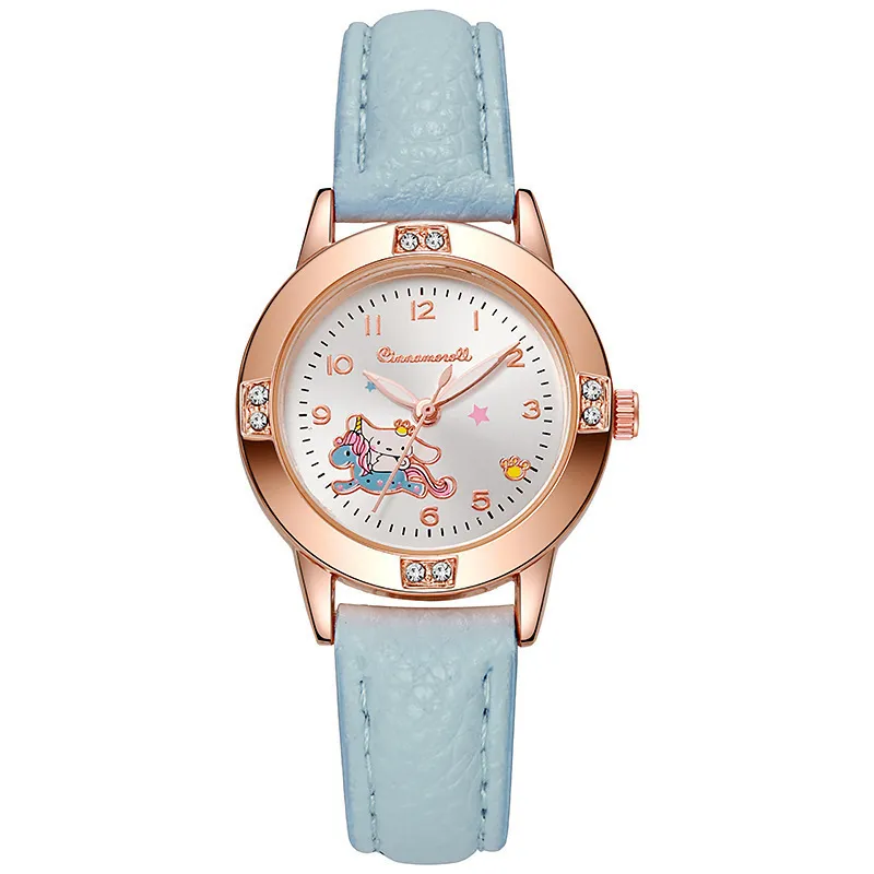 Women's Alloy Diamond Belt Quartz Watch - Sanrio Fashion Wristwatch for Girls, High School Students - Trendy Niche Design thumbnail 5
