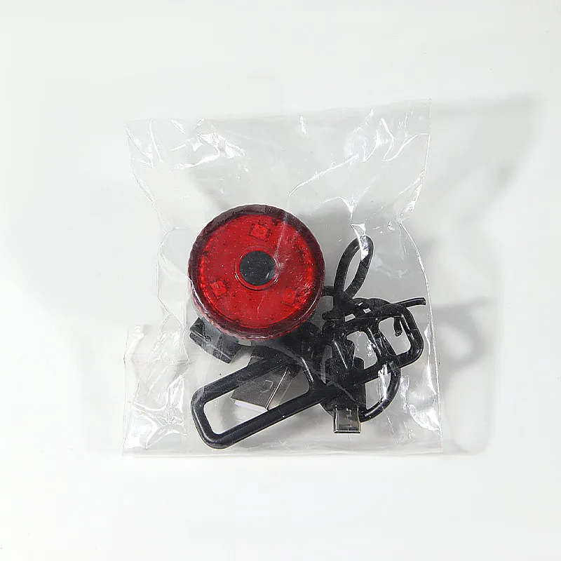 USB Rechargeable Bicycle Tail Light - High Visibility LED Safety Light for Night Riding, Mountain Biking, Cycling Accessories thumbnail 6
