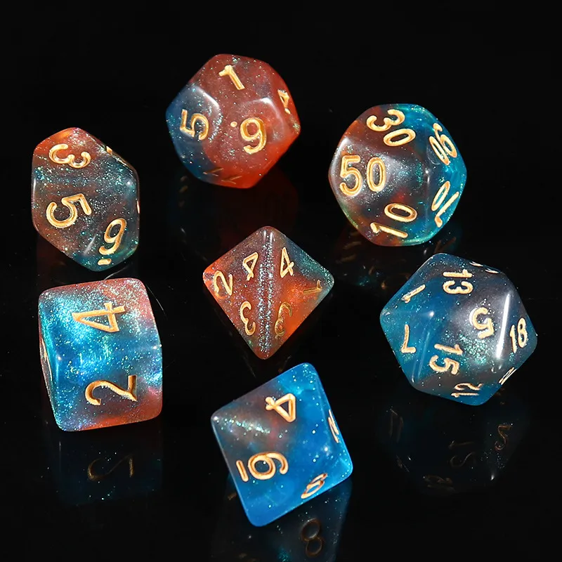 Multi-Sided Digital Dice Set for Tabletop RPGs - D4, D6, D8, D10, D12, D20 - Electronic Dice for Dungeons and Dragons, Pathfinder, and More thumbnail 6
