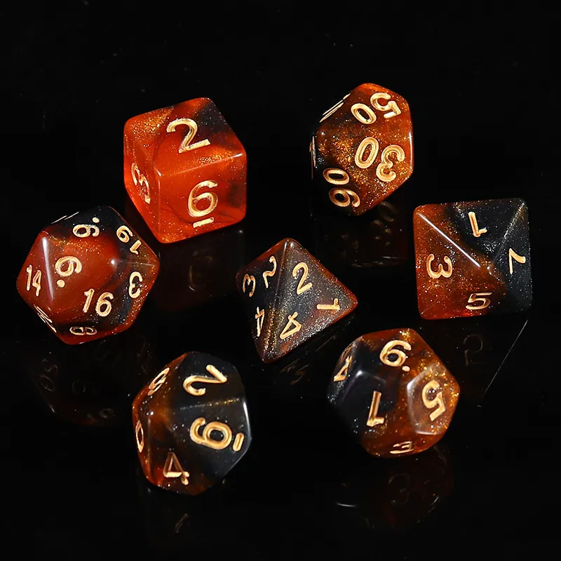 Orange Black Gold