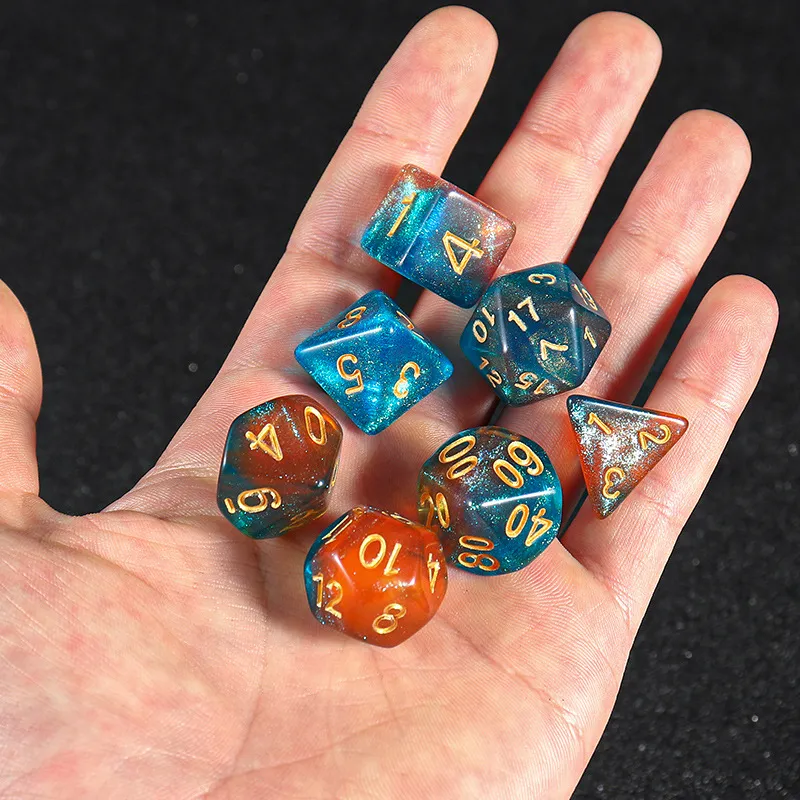 Multi-Sided Digital Dice Set for Tabletop RPGs - D4, D6, D8, D10, D12, D20 - Electronic Dice for Dungeons and Dragons, Pathfinder, and More thumbnail 4