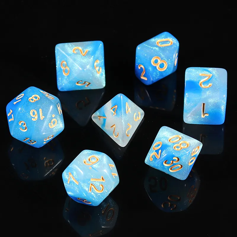 White Blue Gold