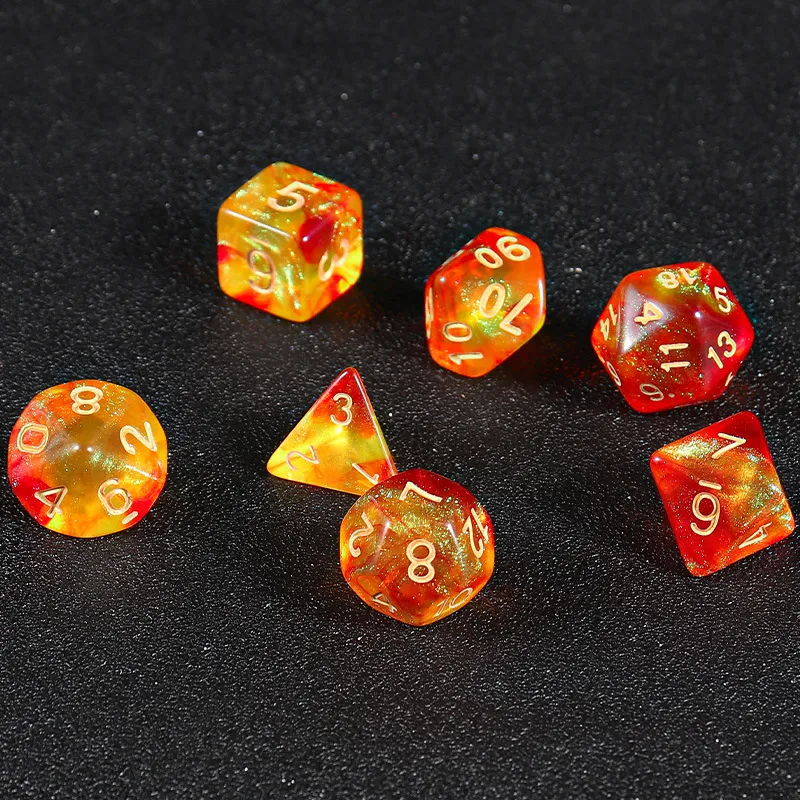 Multi-Sided Digital Dice Set for Tabletop RPGs - D4, D6, D8, D10, D12, D20 - Electronic Dice for Dungeons and Dragons, Pathfinder, and More thumbnail 2