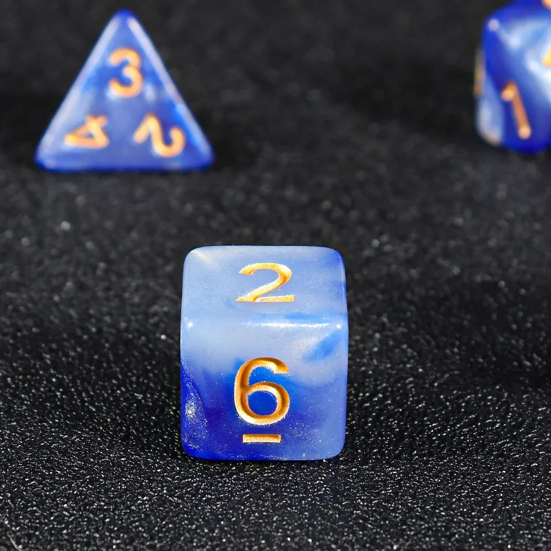 Multi-Sided Digital Dice Set for Tabletop RPGs - D4, D6, D8, D10, D12, D20 - Electronic Dice for Dungeons and Dragons, Pathfinder, and More thumbnail 3