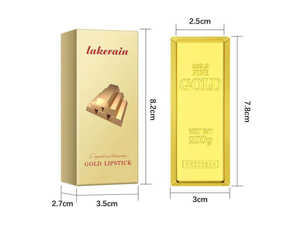 Velvet Matte Lipstick Gold Bar - Long Lasting, Highly Pigmented, Classic Red Shade - Perfect for Daily Wear & Special Occasions showcase 10