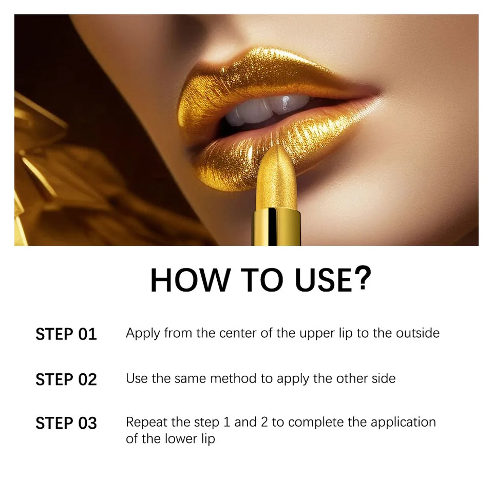 Velvet Matte Lipstick Gold Bar - Long Lasting, Highly Pigmented, Classic Red Shade - Perfect for Daily Wear & Special Occasions showcase 9