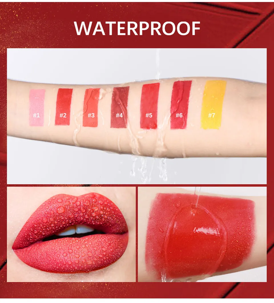 Velvet Matte Lipstick Gold Bar - Long Lasting, Highly Pigmented, Classic Red Shade - Perfect for Daily Wear & Special Occasions showcase 6