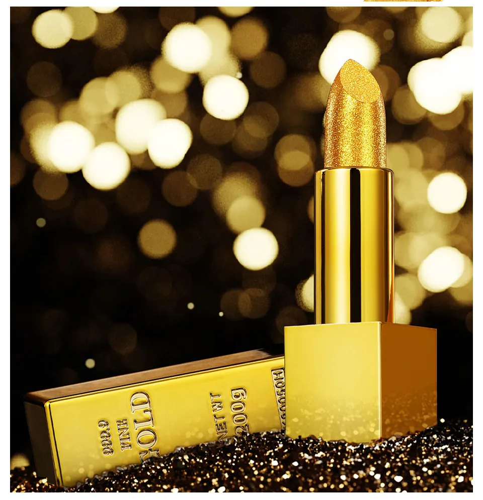 Velvet Matte Lipstick Gold Bar - Long Lasting, Highly Pigmented, Classic Red Shade - Perfect for Daily Wear & Special Occasions showcase 12