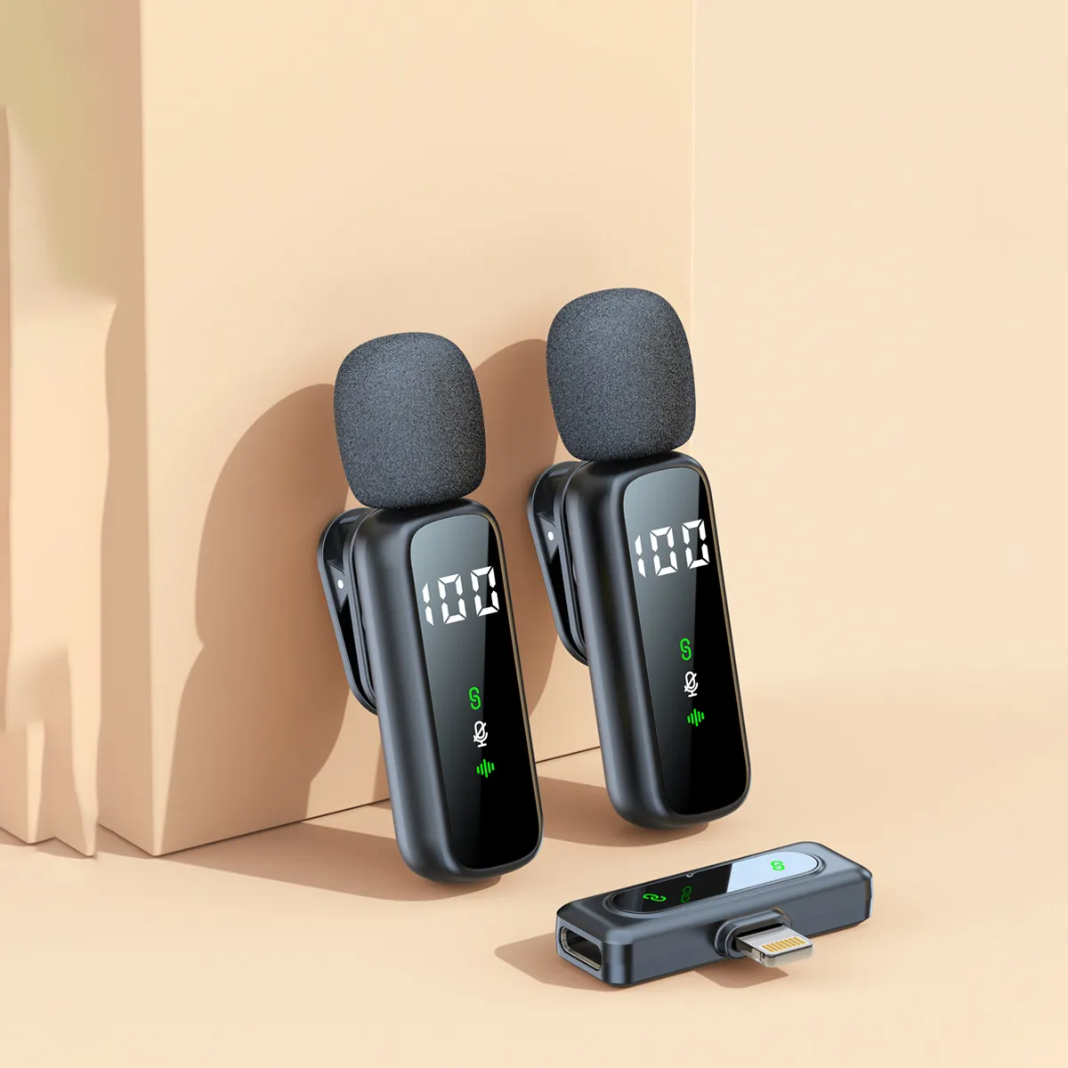 Wireless Lavalier Microphone L06 - Intelligent Noise Reduction, Bluetooth, Outdoor, Convenient, Small, Mini Mic for Smartphones, Recording, Vlogging, Interviews thumbnail 6