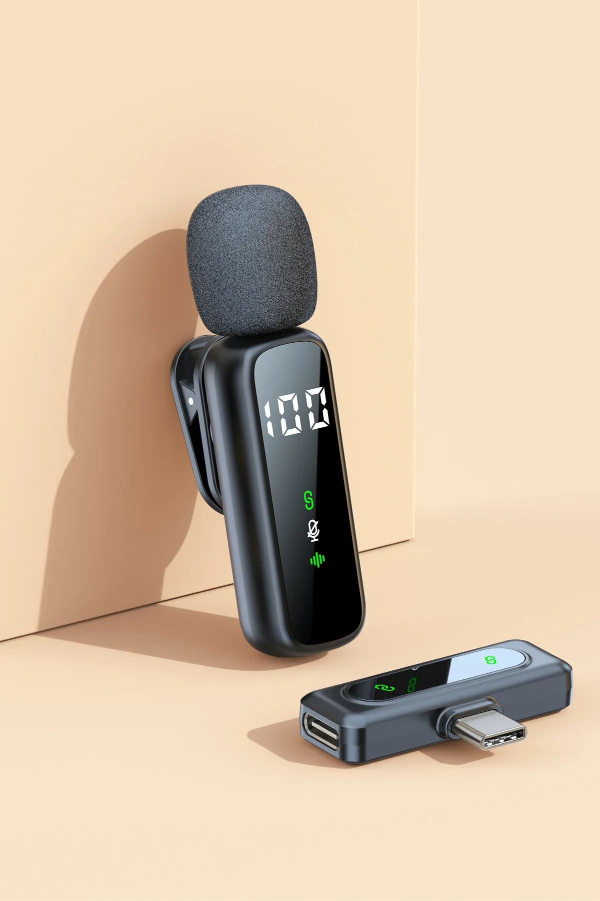 Wireless Lavalier Microphone L06 - Intelligent Noise Reduction, Bluetooth, Outdoor, Convenient, Small, Mini Mic for Smartphones, Recording, Vlogging, Interviews showcase 20