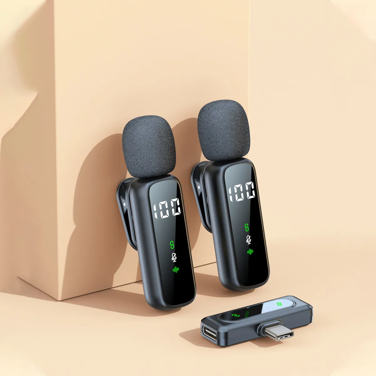 Wireless Lavalier Microphone L06 - Intelligent Noise Reduction, Bluetooth, Outdoor, Convenient, Small, Mini Mic for Smartphones, Recording, Vlogging, Interviews thumbnail 9