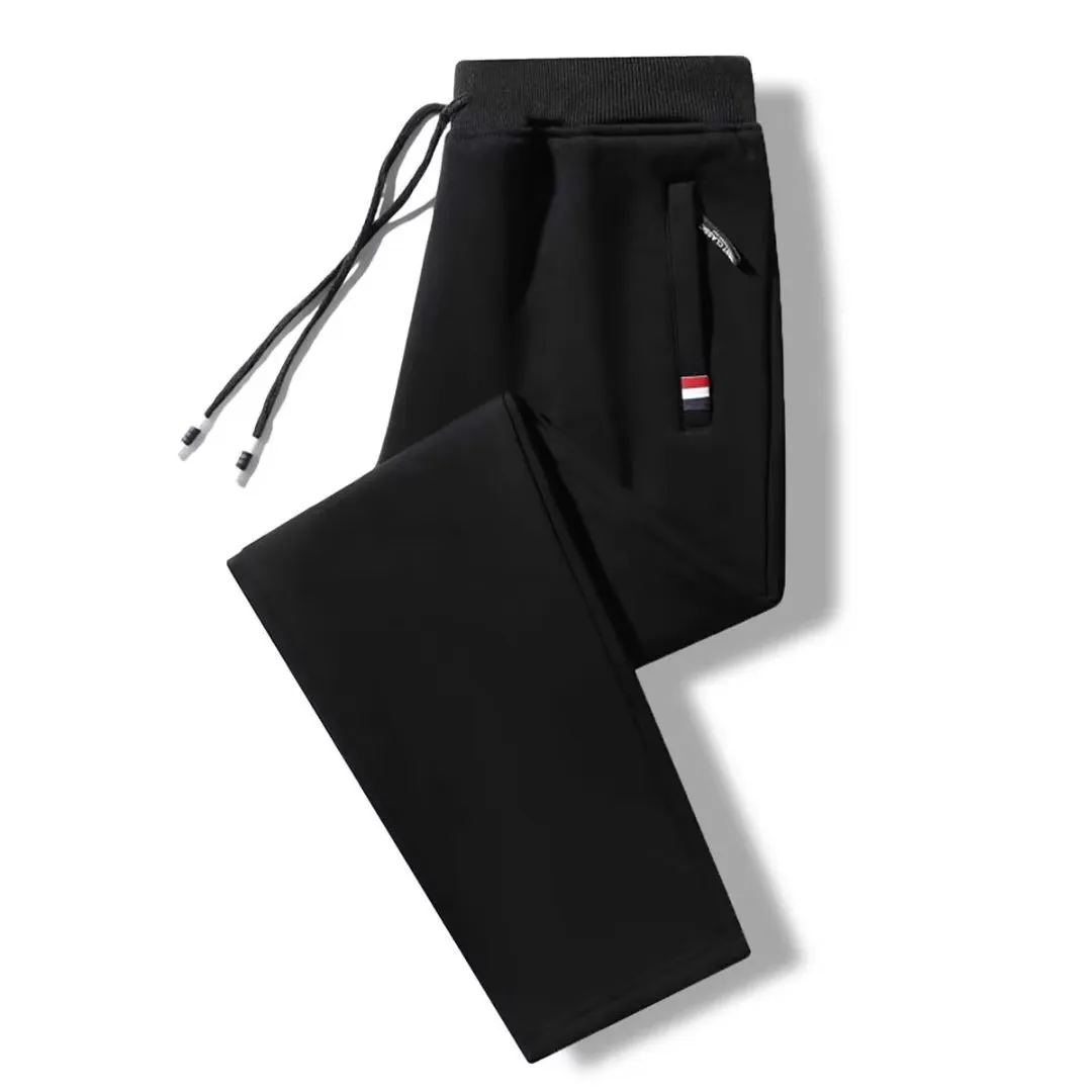 Men's Casual Sweatpants Loose Fit Straight Leg Sports Pants - Plus Size Outdoor Fashion Trendy All-Match Trousers for Spring/Autumn thumbnail 7