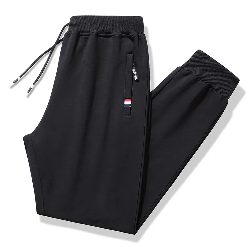Men's Casual Sweatpants Loose Fit Straight Leg Sports Pants - Plus Size Outdoor Fashion Trendy All-Match Trousers for Spring/Autumn thumbnail 4