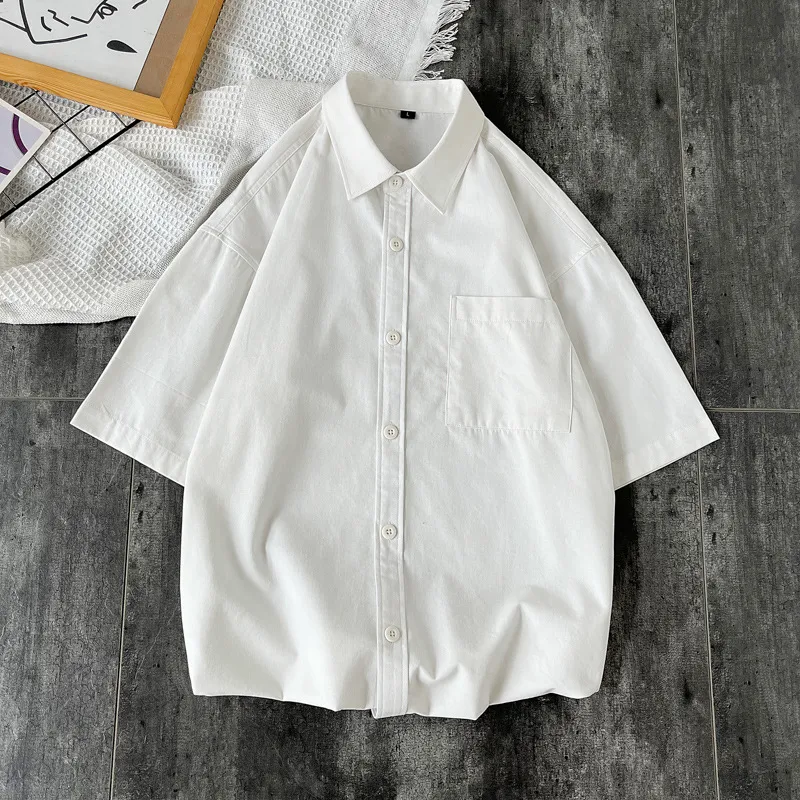 Men's Long Sleeve Cotton T-Shirt Japanese Cityboy Style | American Casual Stacked Inner Shirt | Soft Breathable Spring Autumn Top thumbnail 10