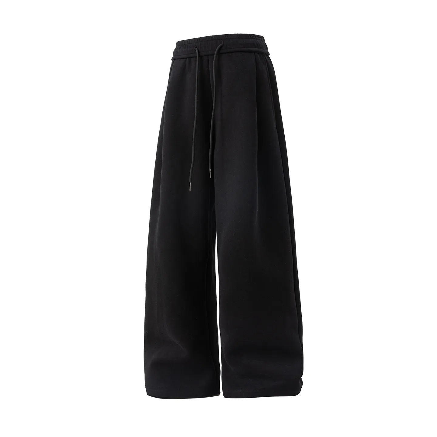 Men's Heavy Texture Pleated Casual Pants - Autumn 2025 New Straight Loose Fit Long Trousers - Trendy Brand Silhouette Sports Sweatpants thumbnail 6