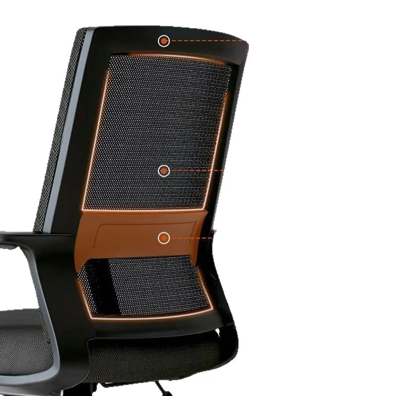 Ergonomic Office Chair with Adjustable Height and Backrest - Comfortable Desk Chair for Long Sitting, Home Office, Student Study, and Meetings thumbnail 5