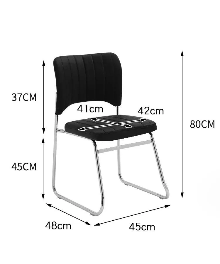 Ergonomic Office Chair for Conference Room, Staff Training, and Home Use - Comfortable Long Sitting Simple Backrest Design showcase 11