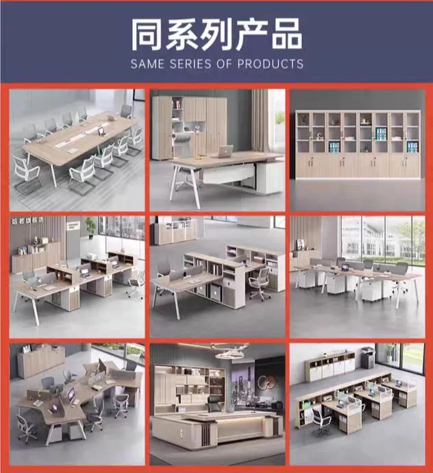Office Desk and Chair Set - Modern Workstation Computer Desk with Privacy Screen - Cubicle Style for Staff and Home Office showcase 18