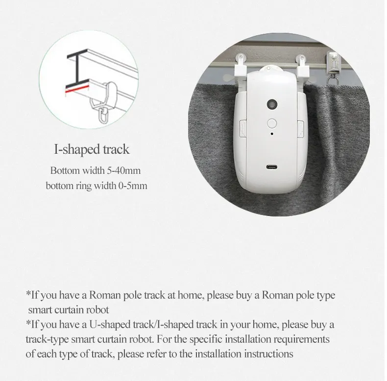 Smart Home Electric Curtain Motor - WiFi Remote Control, Automatic Blinds, Voice Control, Compatible with Tuya/Smart Life App - DIY Home Automation showcase 7