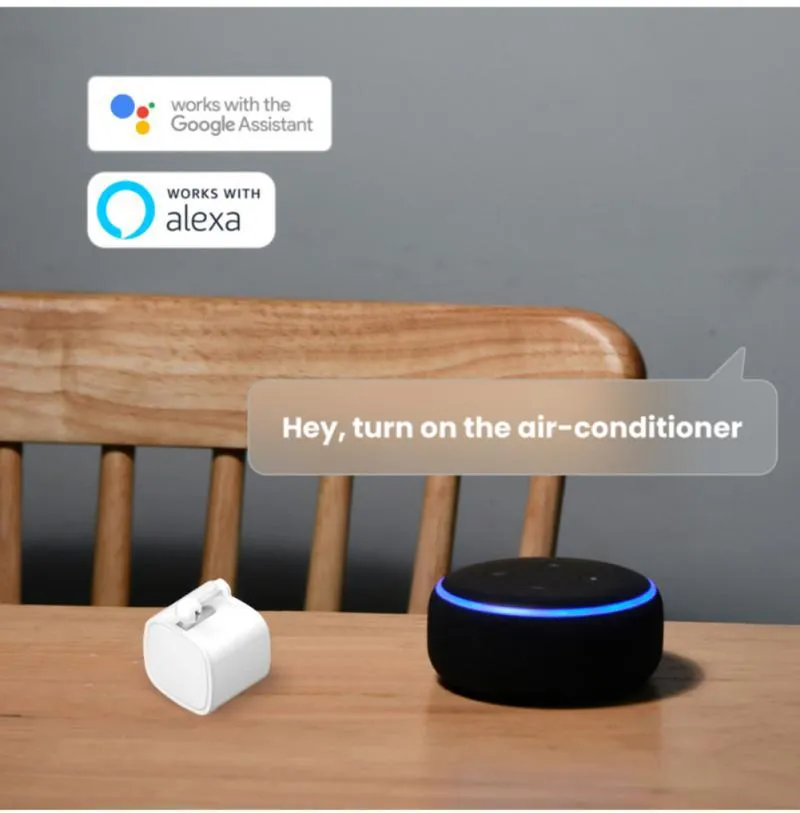Smart Home Automation Bluetooth Finger Robot - Wireless Voice Control, Remote Timing, Light Switch Controller, Graffiti Edition - Universal Compatibility showcase 1