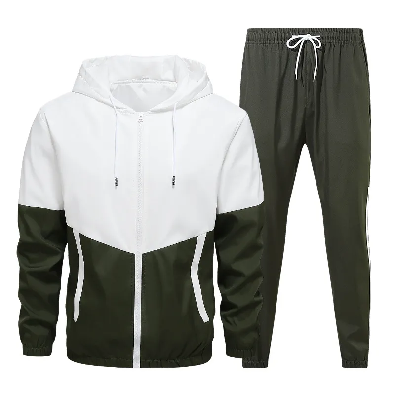 Men's Casual Suit Jacket Set - Autumn Fashion Trendy Sportswear for Young Men - Cross-border Style thumbnail 7