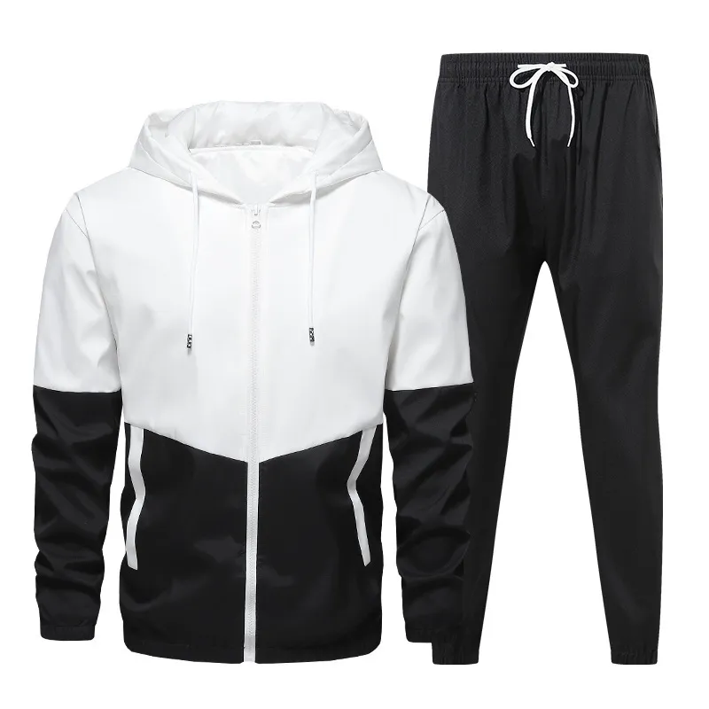Men's Casual Suit Jacket Set - Autumn Fashion Trendy Sportswear for Young Men - Cross-border Style thumbnail 9