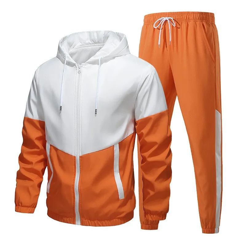 Men's Casual Suit Jacket Set - Autumn Fashion Trendy Sportswear for Young Men - Cross-border Style thumbnail 8