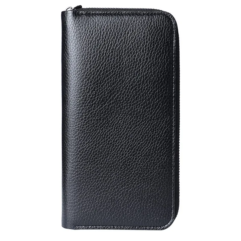 Men's Long Wallet Zipper Closure Large Capacity Clutch Bag Phone Holder Business Card Organizer Casual Fashion Accessory thumbnail 5