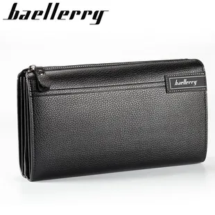 Men's Large Capacity Business Wallet Zipper Clutch Bag - Multifunctional Long Wallet Card Holder for Travel and Everyday Use showcase 18