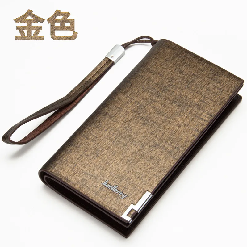 Men's Large Capacity Business Wallet Zipper Clutch Bag - Multifunctional Long Wallet Card Holder for Travel and Everyday Use thumbnail 3