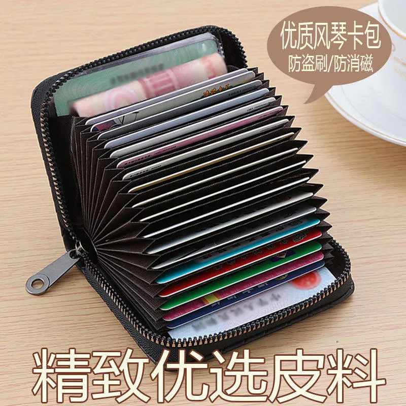 Men's RFID Blocking Card Holder Wallet - Anti-Theft, Multi-Card Slots, Large Capacity ID & Bank Card Case, Driver's License Protection, Slim Minimalist Design showcase 4
