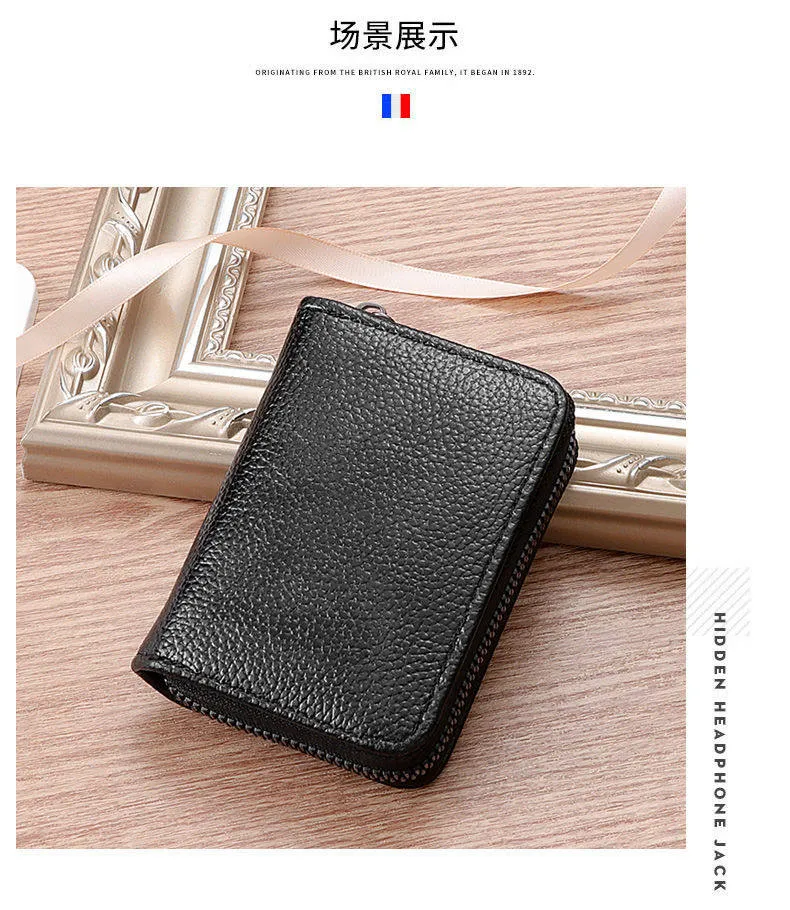 Men's RFID Blocking Card Holder Wallet - Anti-Theft, Multi-Card Slots, Large Capacity ID & Bank Card Case, Driver's License Protection, Slim Minimalist Design showcase 19