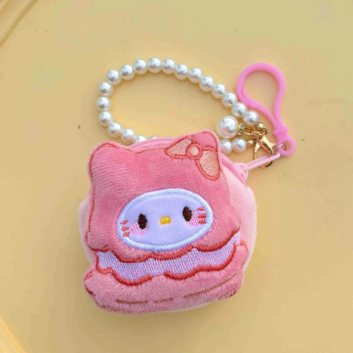 Cute Cartoon Plush Coin Purse for Girls & Women - Round, Colorful, Small Zipper Pouch for Coins, Earphones, Keys - Wholesale Available showcase 16