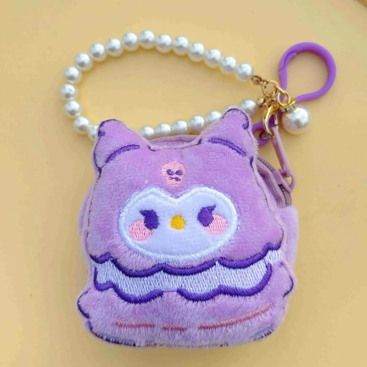 Cute Cartoon Plush Coin Purse for Girls & Women - Round, Colorful, Small Zipper Pouch for Coins, Earphones, Keys - Wholesale Available showcase 18