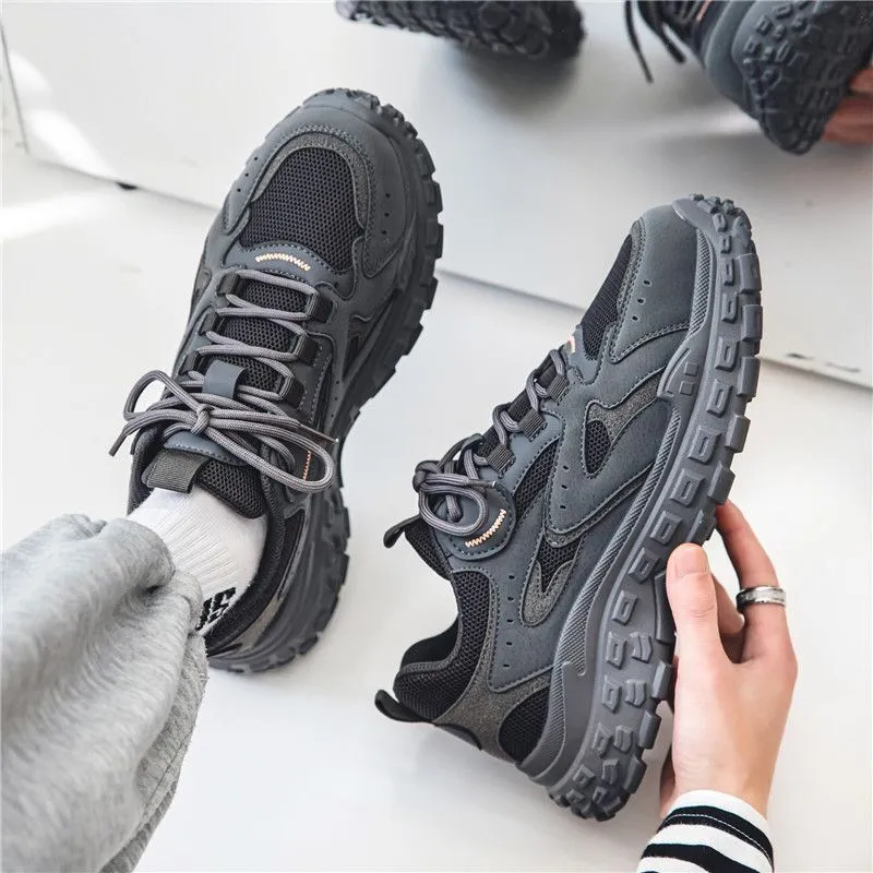 Men's Steel Toe Work Safety Shoes - Breathable Mesh, Non-Slip, Wear-Resistant - Lightweight Athletic Industrial Construction Footwear for Spring 2023 thumbnail 6