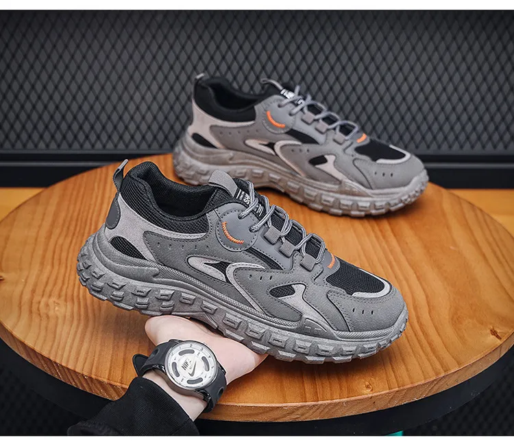 Men's Steel Toe Work Safety Shoes - Breathable Mesh, Non-Slip, Wear-Resistant - Lightweight Athletic Industrial Construction Footwear for Spring 2023 showcase 14
